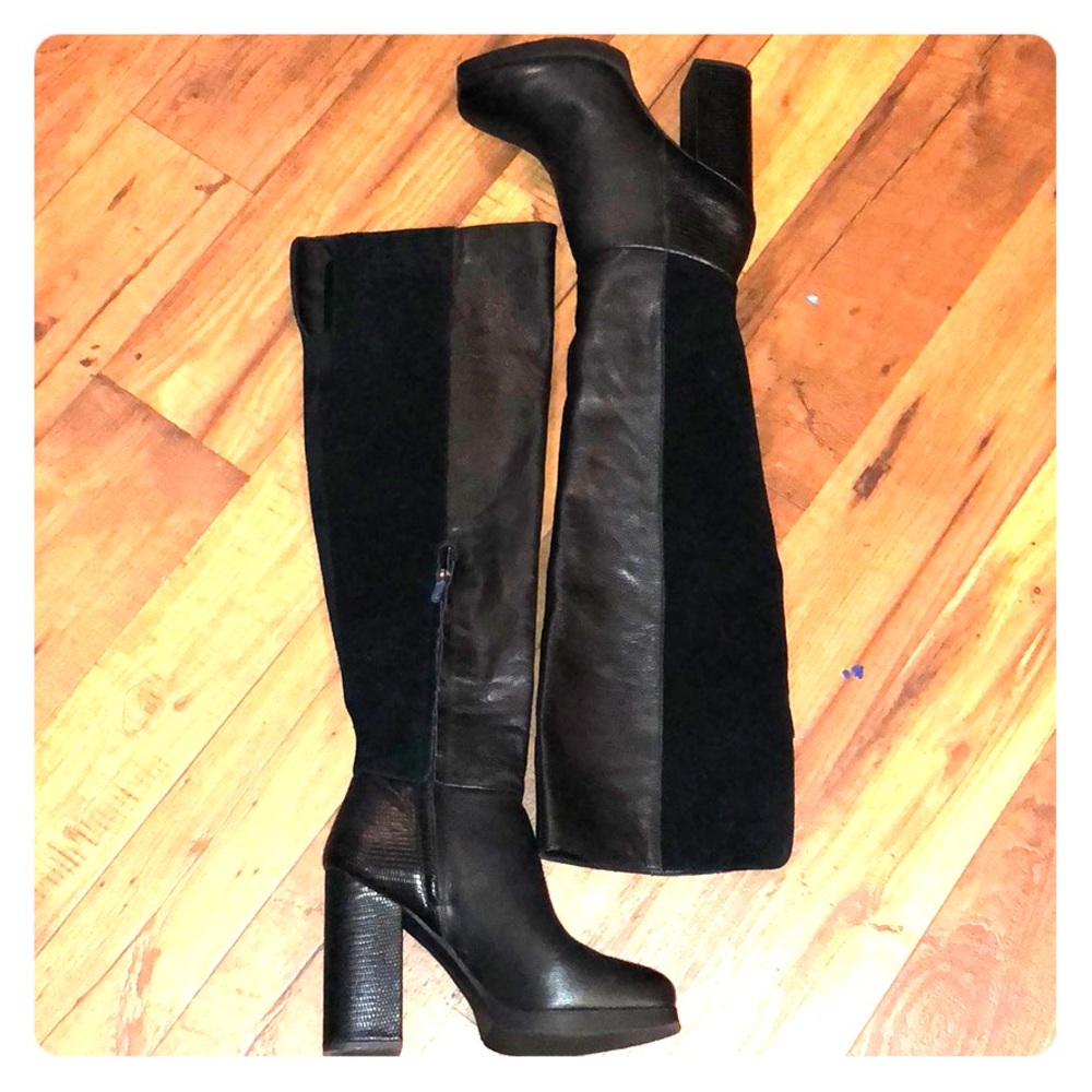 Over The Knee Platform Boots